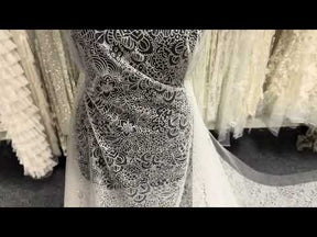 Ivory Glitter Tulle - Glutton