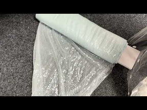 Baby Blue Embroidered Sequin Tulle – EB3020