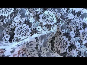 White Raschel Lace - LA1005