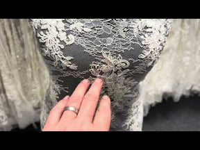 Ivory Corded Lace - P562