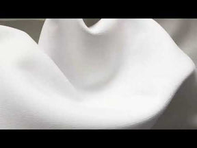 Ivory Polyester Heavy Crepe - Theatre