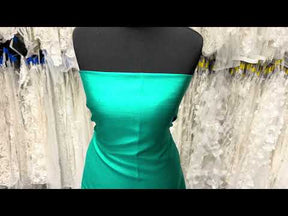 Jade Polyester Satin Backed Dupion - Clarity (P967)