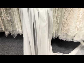 Dark Ivory Poly Chiffon - P58