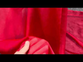 Red Polyester Chiffon - Honesty