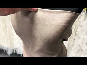 Taupe Polyester Satin Backed Dupion - Clarity (P967)