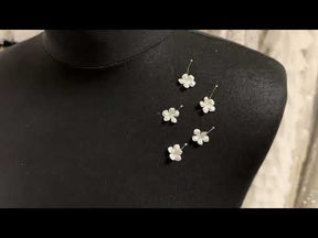 Ivory Satin Flowers - M14 (Bag of 144)