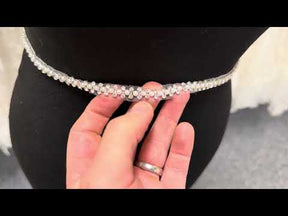 Crystal and Pearl Edging - T822