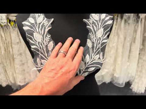 Ivory Beaded Motif - MT4006