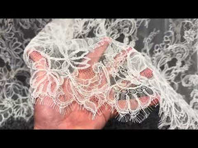 Ivory Corded Lace – Mercer