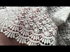 Ivory Guipure Lace - Nature