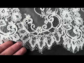 Ivory Corded Lace - Freddi