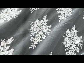 Shell Pink Corded Lace - LA7009