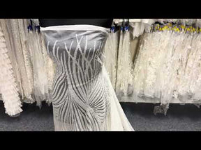 Ivory Sequin Tulle - Galatasaray