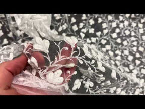 Ivory Glitter Puff Lace - Kinetic