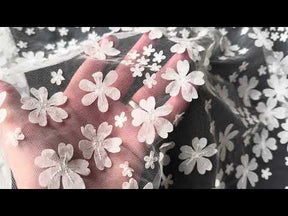 Ivory Embroidered Lace - EB5046