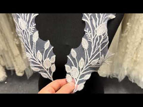 White Beaded Motif - MT4006
