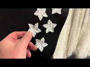 Pale Ivory Eco 5 Petal Flowers - MM0031 (Bag of 144)