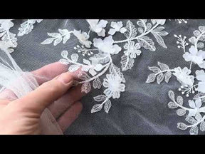 Ivory 3D Lace - EB3054
