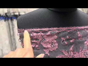 Plum Chantilly Lace - Kate