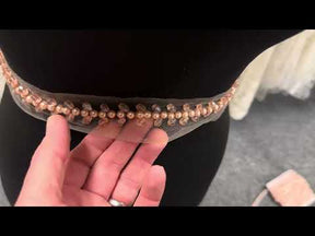 Rose Gold Crystal Trim - EH2023