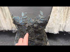 Blue Lace with Gold Cording - Kylar