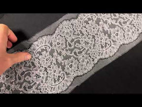 Ivory Chantilly Lace Trim - Diallo