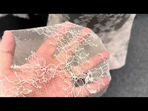 Rose Pink Raschel Lace - Rome