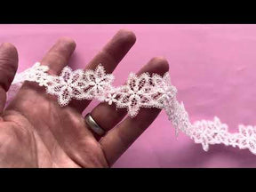 Ivory Lace Trim - Sycamore