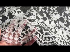 Ivory Chantilly Lace - Crew