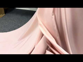 Lightweight Nude Polyester Satin -  Juxtaposition