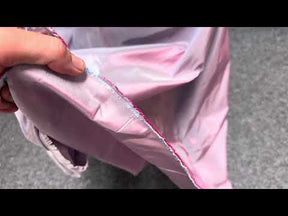 Red/Sky Polyester Taffeta - P600