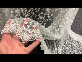 Ivory Beaded Lace - Laranjal