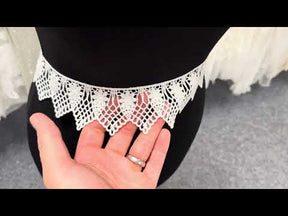 Ivory Guipure Edging - T959