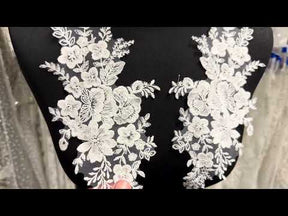 Ivory Lace Appliques - MT8013