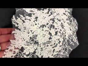 Ivory Corded Lace Trim - Darko