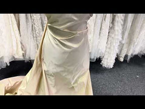 Pink/Green Polyester Taffeta - P600