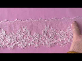 Ivory Chantilly Lace Trim - Brighton