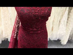 Wine Corded Lace - Mendap