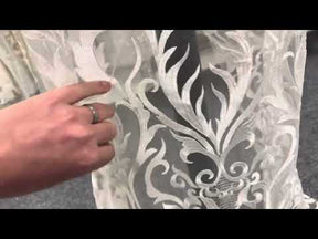 Ivory Embroidered Lace - Karma