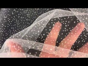 White Glitter Tulle - Blinder