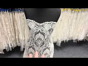 Ivory Guipure Lace - LB2006