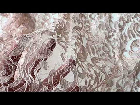 Dusky Pink Italian Lace - P883