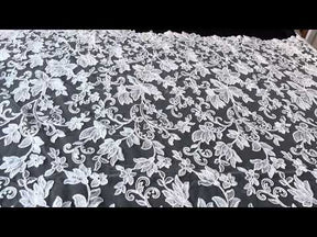 Ivory Corded Lace – Reidun