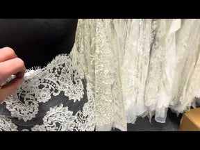 Ivory Corded Chantilly Lace Trim – Sudaba