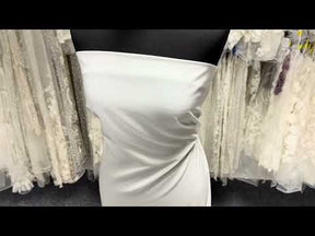 Lightweight Porcelain Polyester Satin - Juxtaposition