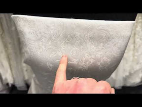 Italian Ivory Brocade - P658