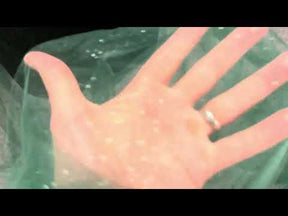 Green Glitter Tulle - Trumpet