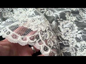 Ivory Corded Lace - P442