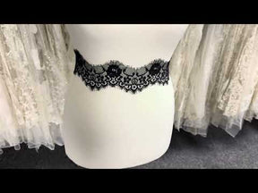 Black Lace Trim - EF4010