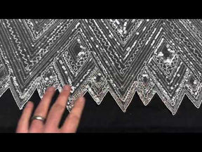 Ivory Sequined Tulle - Angola